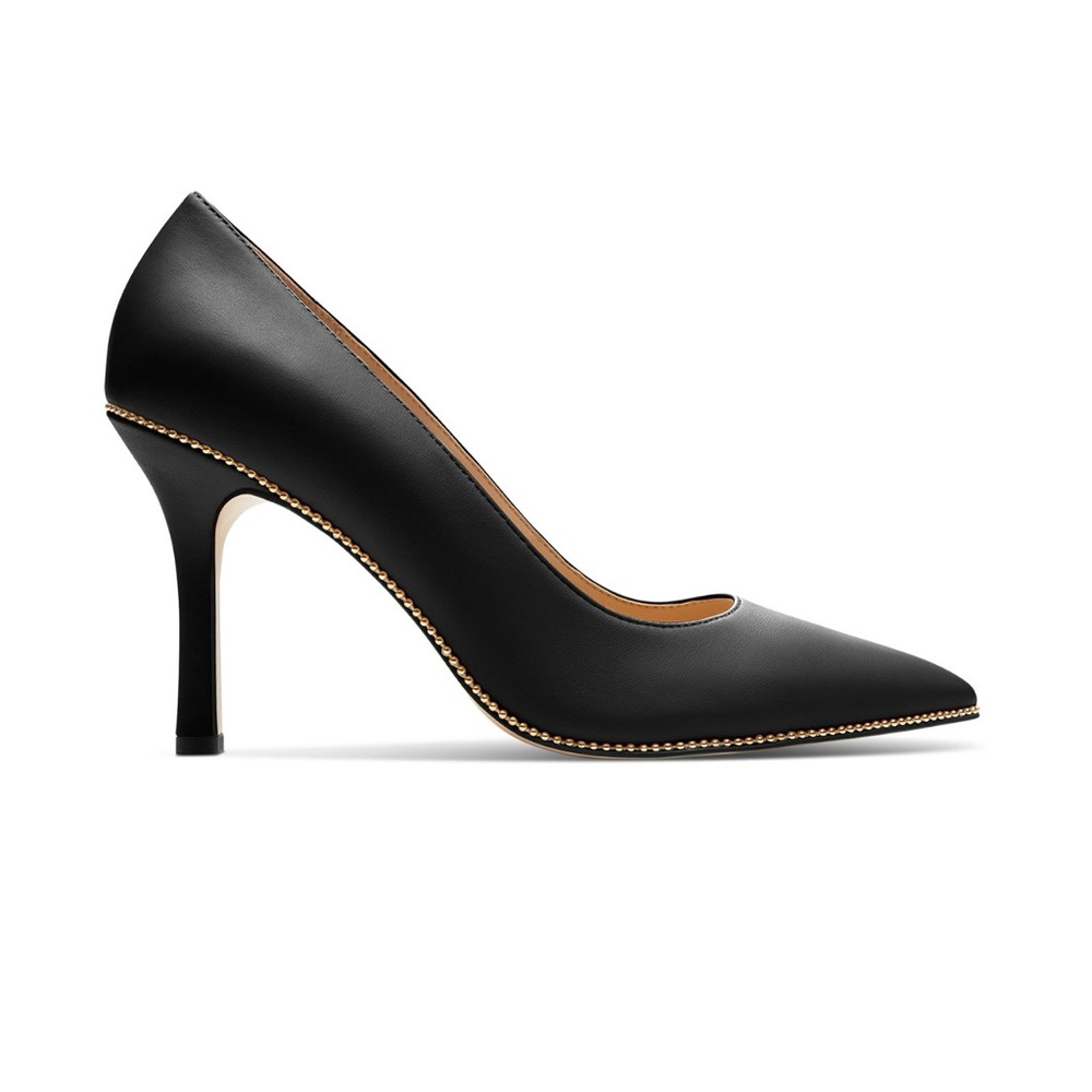 Coach Samantha Signature Pointed Toe Leather Pumps Size 6.5 NWT - Picture 2 of 6